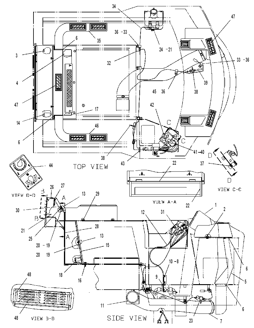 DUCT & CONTROL GP 3W0811 CAT