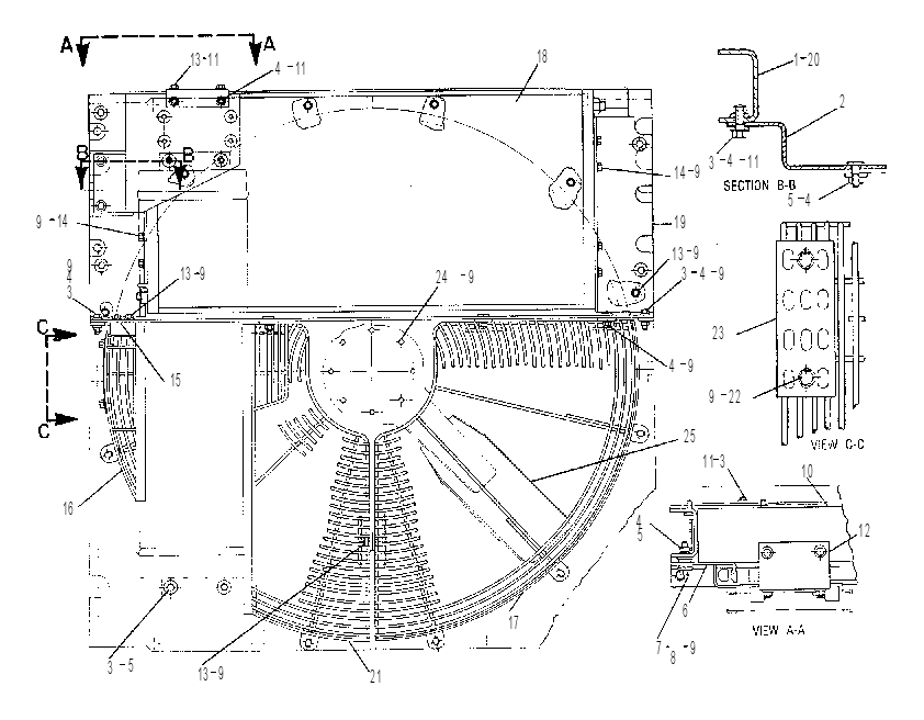 CONDENSER GP 7W4387 CAT