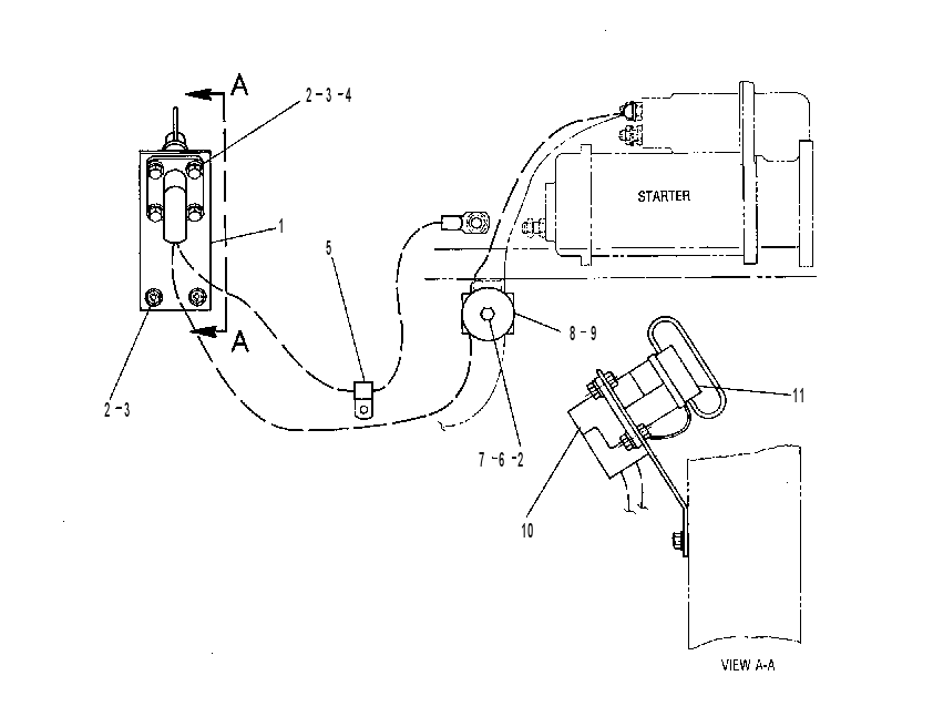 RECEPTACLE GP-AUXILIARY START 8R7361 CAT
