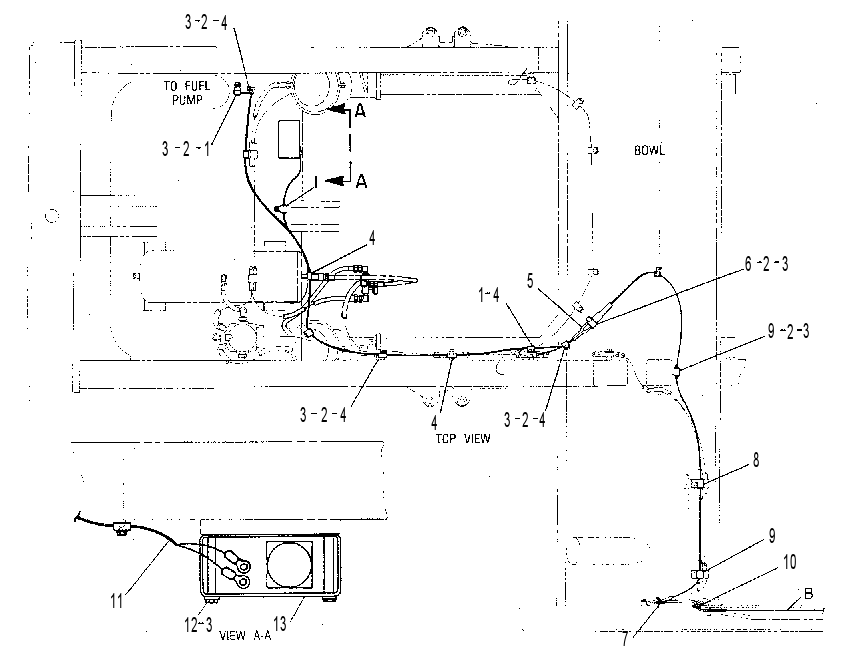 WIRING GP-SCRAPER 2T2013 CAT