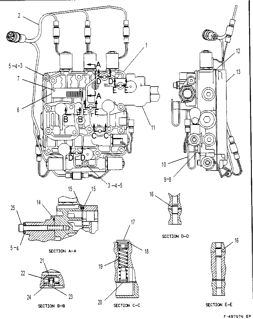 Клапан 6Y1292 CAT