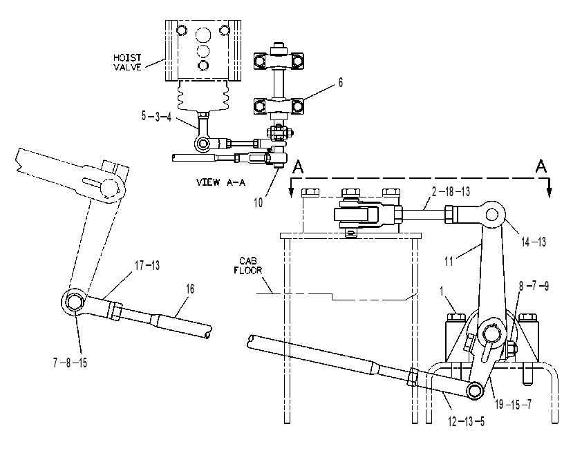 CONTROL GP-HOIST 8X0227 CAT