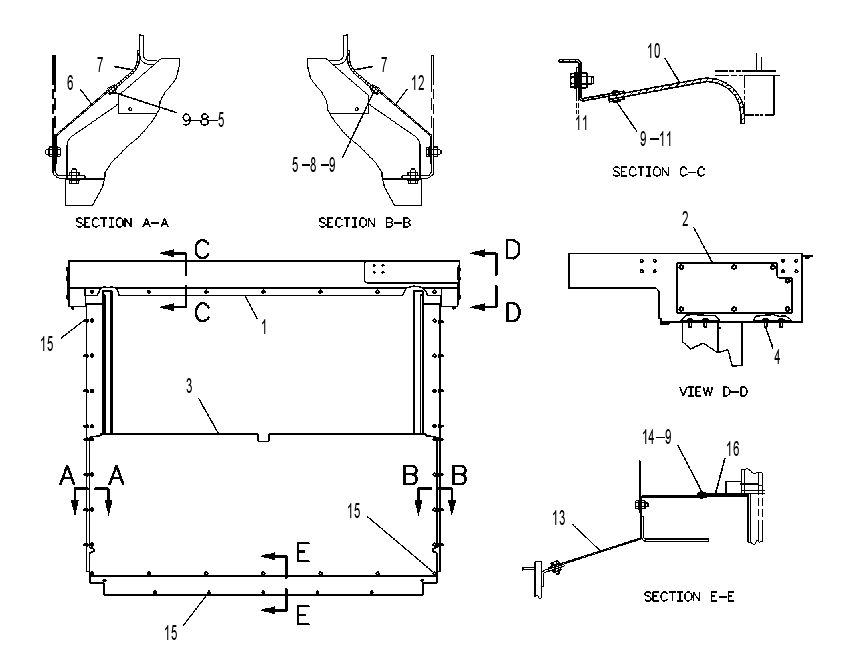COWLING GP 8X0228 CAT