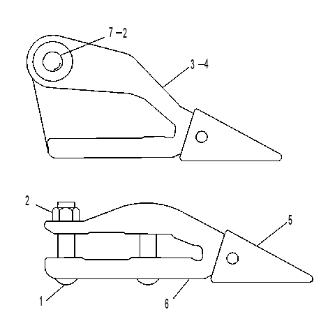 TOOTH GP-LONG 9N4601 CAT