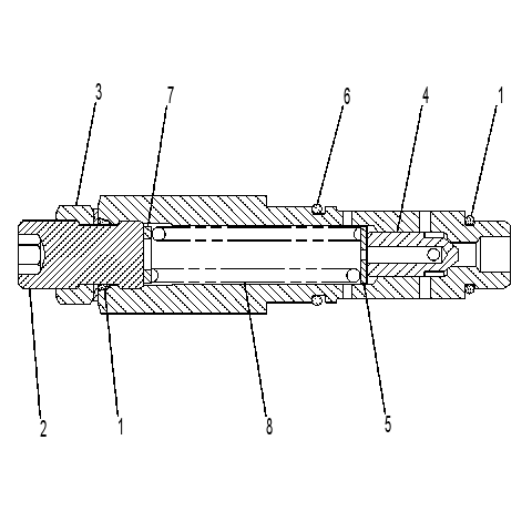Клапан предохранительный 9T8378 CAT