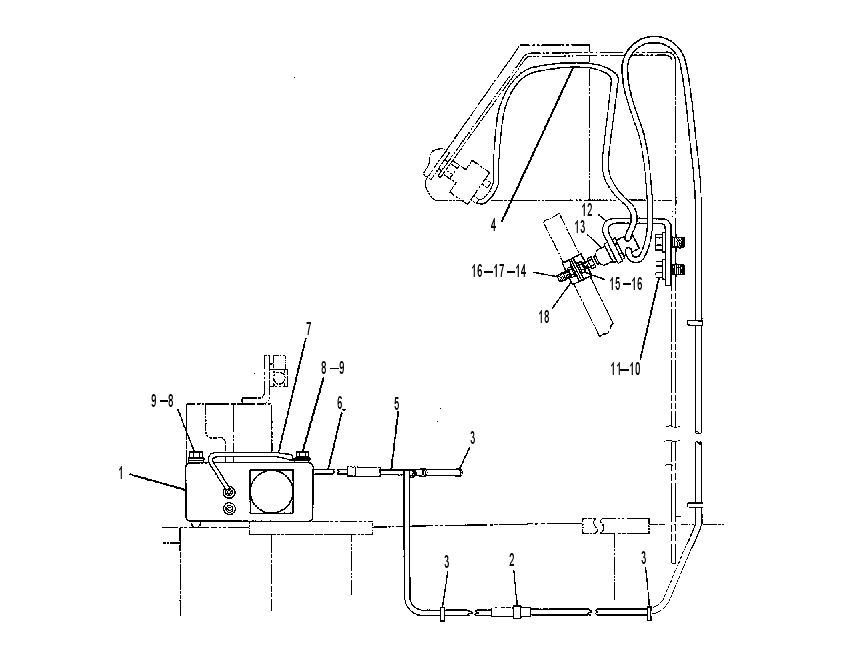 Сигнализация заднего хода 3V7674 CAT