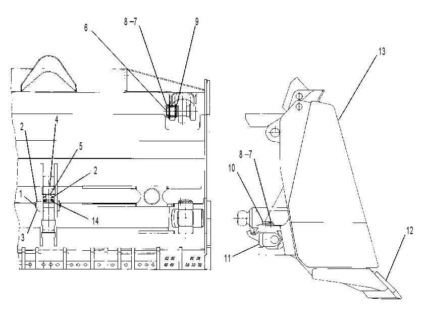 BLADE GP-SEMI-UNIVERSAL 8E2175 CAT