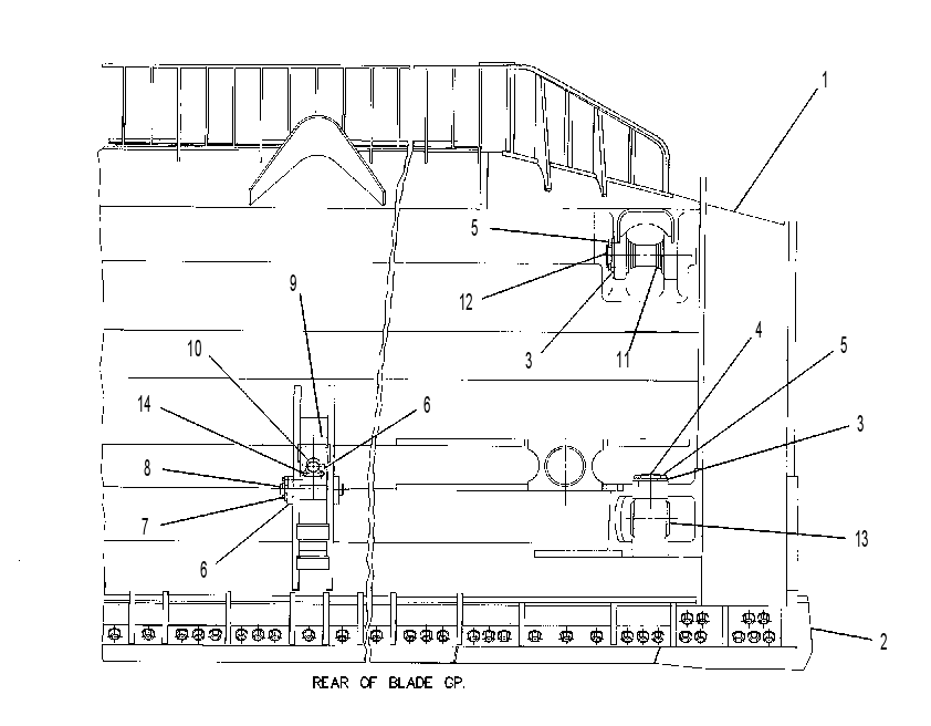 BLADE GP-UNIVERSAL 8E2178 CAT