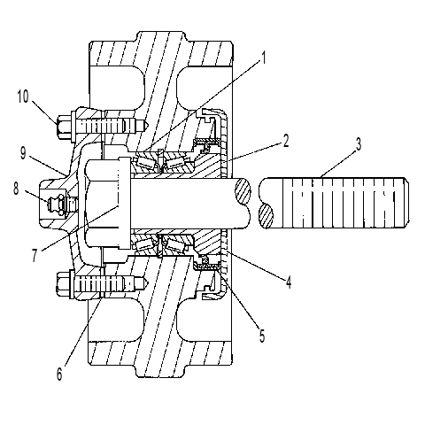 IDLER GP-ELEVATOR CHAIN ADJUST 2T0046 CAT