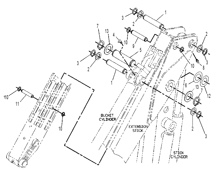 MOUNTING GP-ATTACHMENT 9R2961 CAT