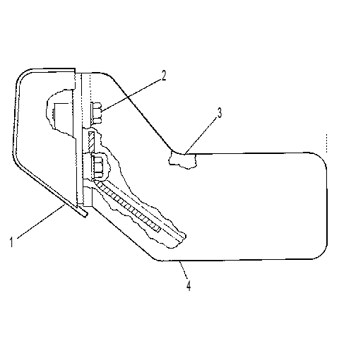 BUMPER GP-REAR 8G4051 CAT