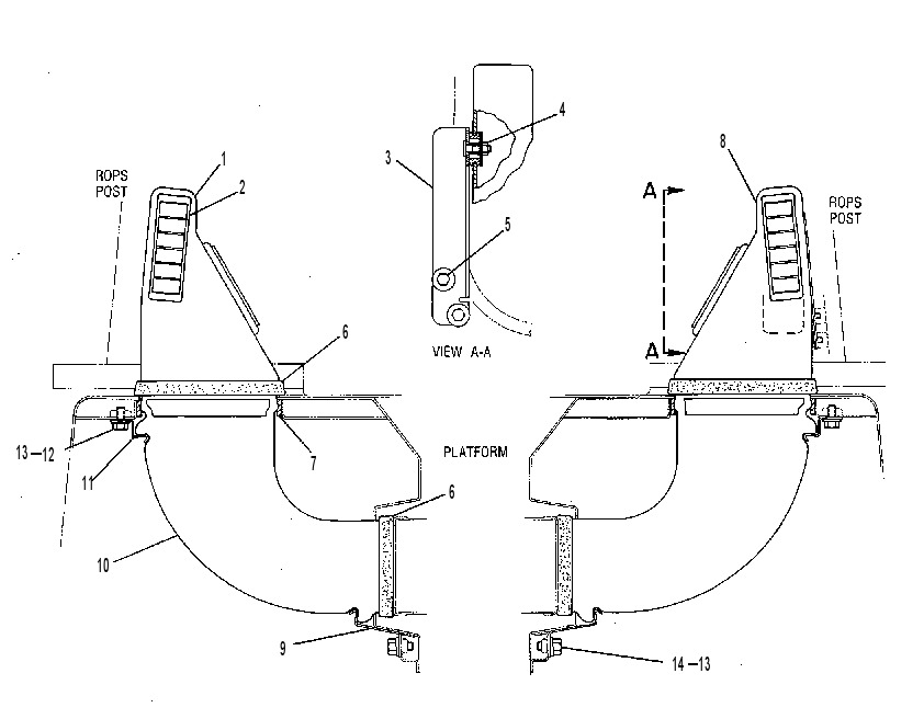 DUCT GP-DEFROST 3W2044 CAT