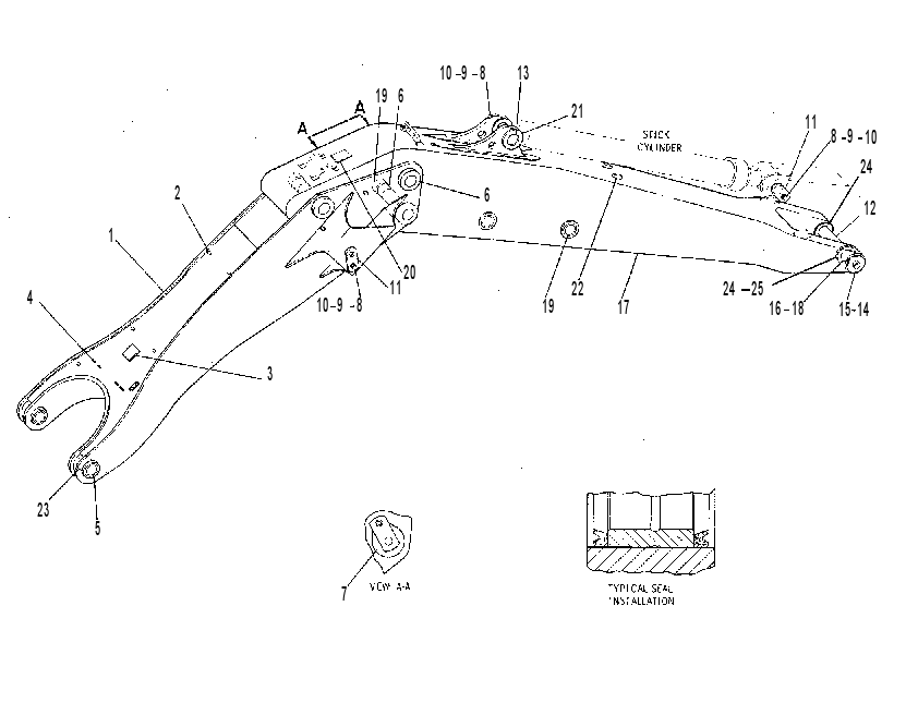 BOOM GP-2 PIECE 8V5563 CAT