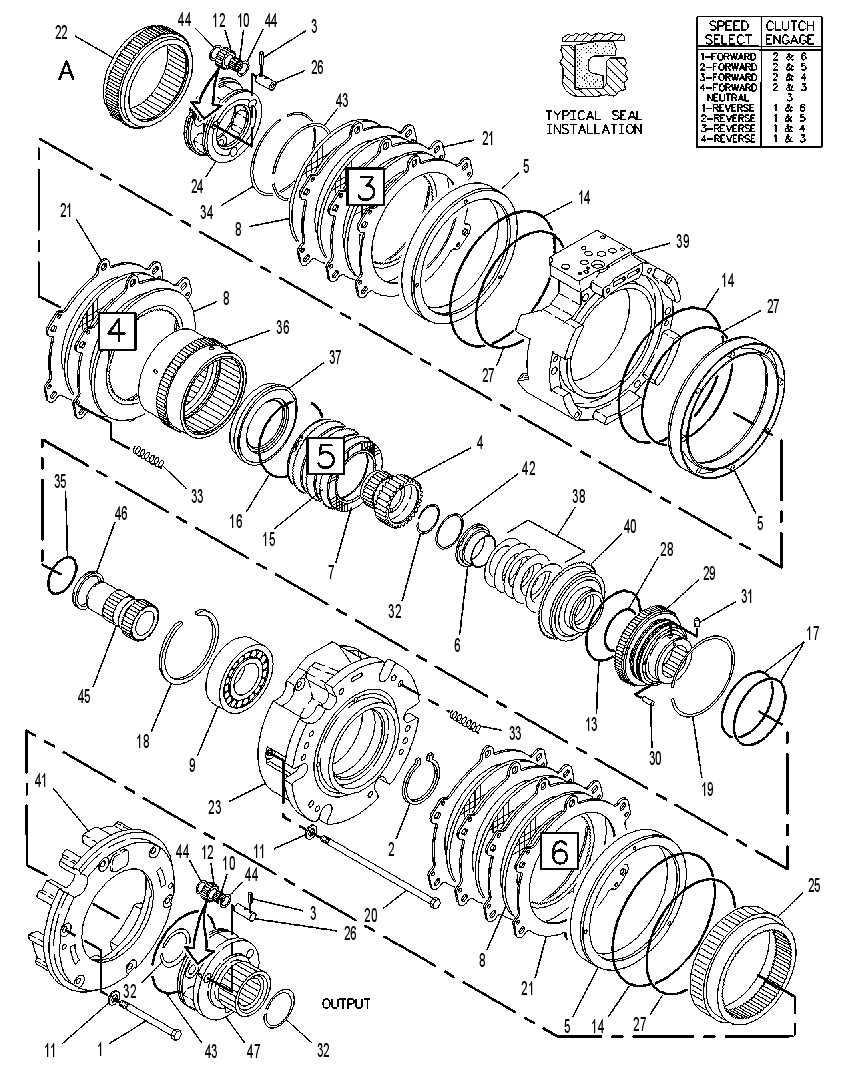 Планетарная передача 8E4226 CAT