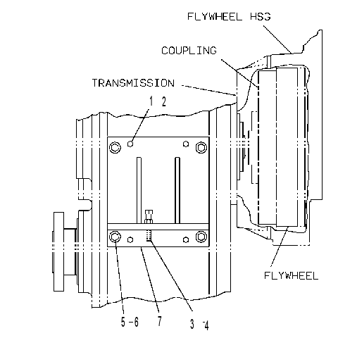 MOUNTING GP-MARINE TMSN 7C8543 CAT