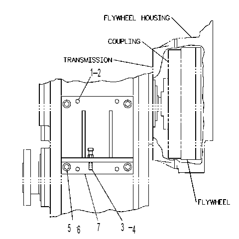 MOUNTING GP-MARINE TMSN 7C8547 CAT