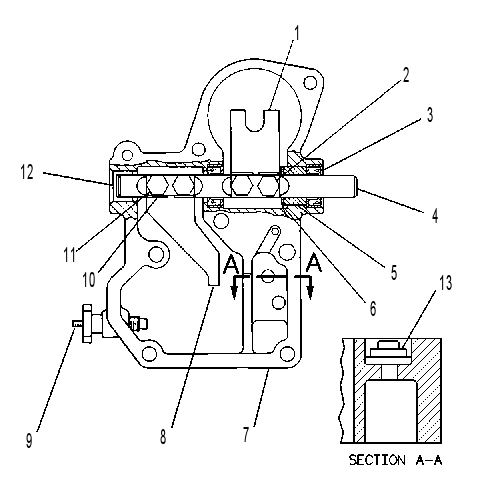 ADAPTER GP-GOVERNOR 7N6535 CAT