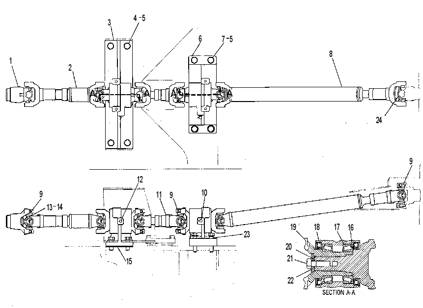 DRIVE GP-WINCH 8R7751 CAT