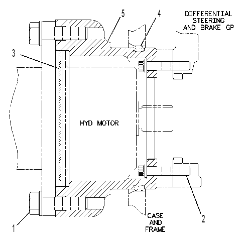 ADAPTER GP-MOTOR 6Y3526 CAT