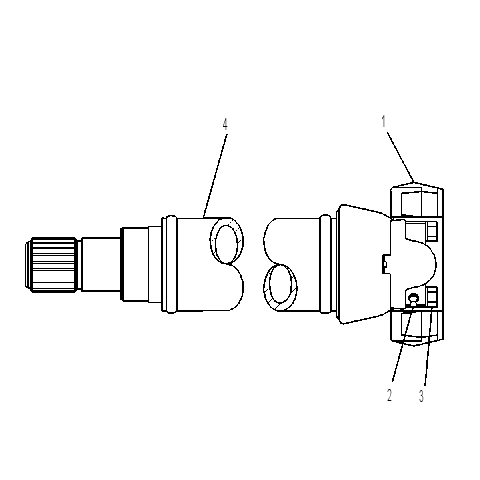 Карданный шарнир 6W4761 CAT