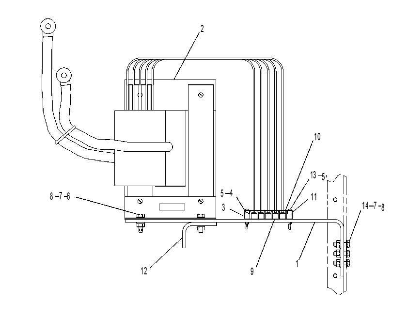 TRANSFORMER AS 4P3906 CAT