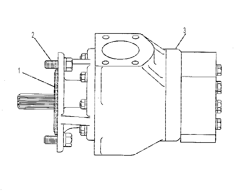 PUMP & MTG GP-STEERING & BRAKE 9V4881 CAT