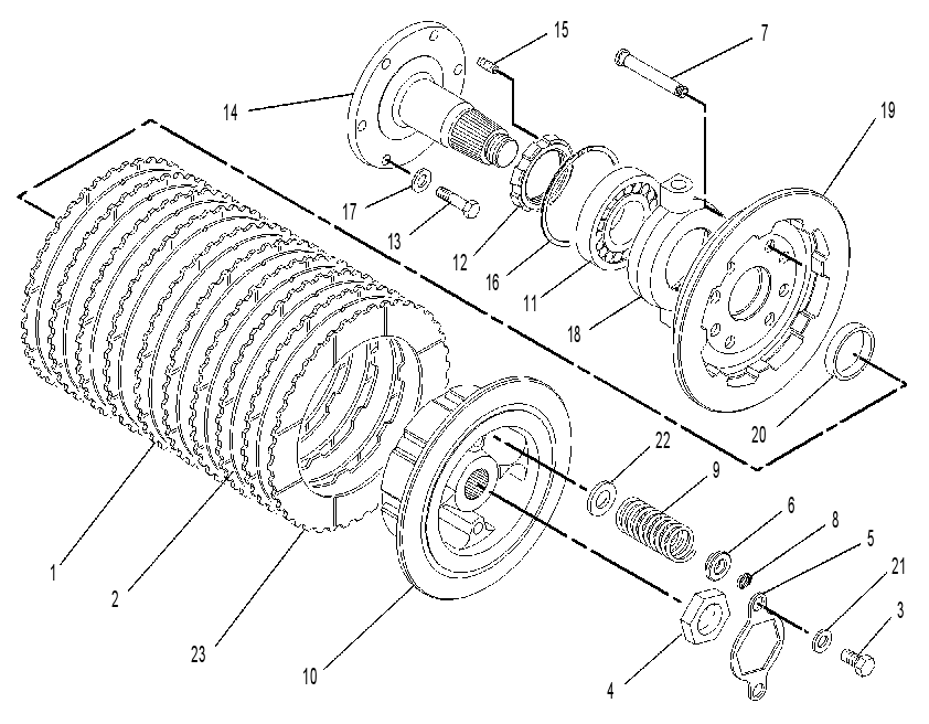 CLUTCH GP-STEERING 5G8725 CAT