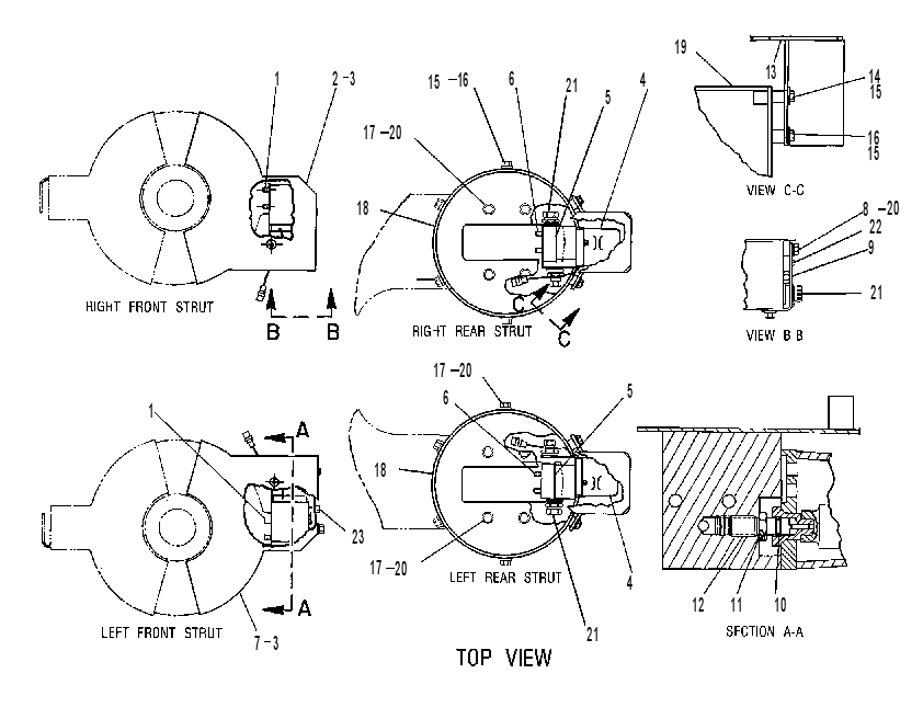 SENSOR & MTG GP-PAYLOAD 8W7694 CAT