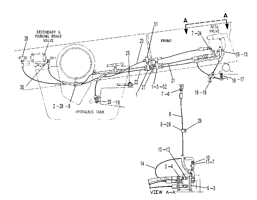LINES GP-ATTACHMENT 8W3556 CAT