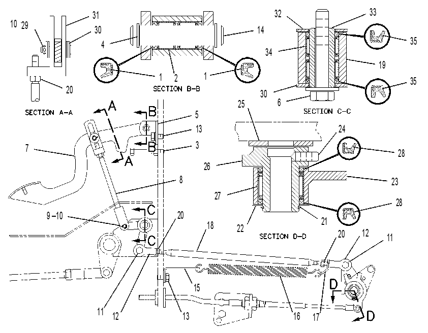 CONTROL GP-DECELERATOR 8Y5321 CAT