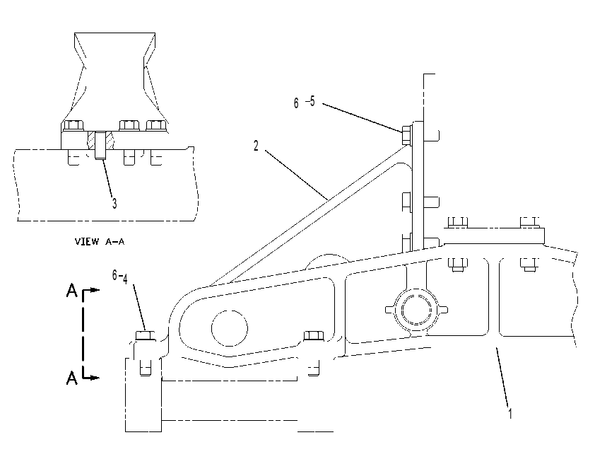 SUPPORT GP-UNDERCARRIAGE 8Y5079 CAT