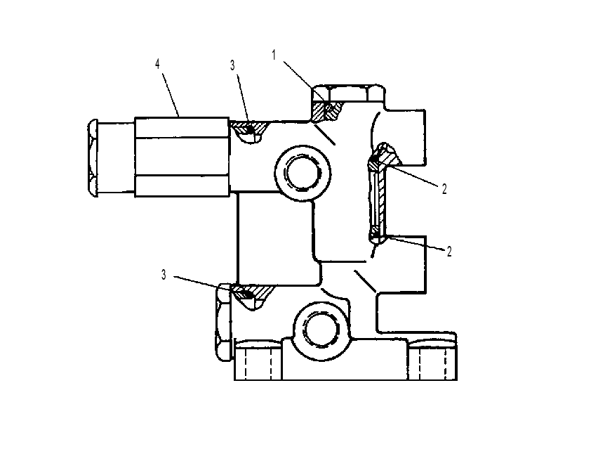 Клапан переключающий 4W1704 CAT