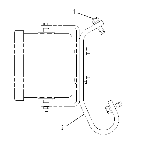 FASTENER GP-ENCLOSURE 4P2099 CAT