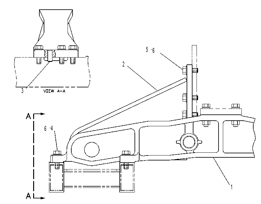 SUPPORT GP-UNDERCARRIAGE 8Y6529 CAT