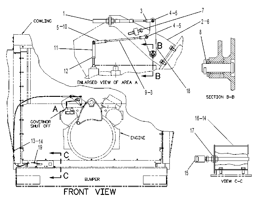 SHUTOFF GP-MECHANICAL 8X0265 CAT