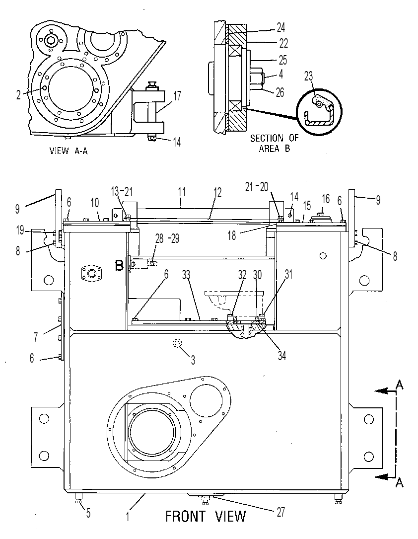 CASE & COVERS GP-WINCH 6Y6923 CAT