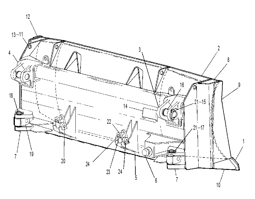 BLADE GP-UNIVERSAL 4T8184 CAT