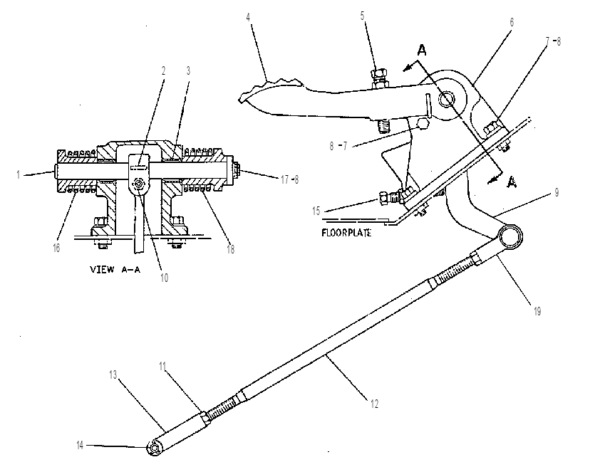 CONTROL GP-SPD OVERRIDE & BRK 7P2563 CAT
