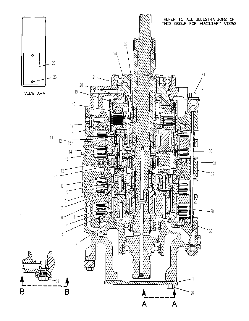 Планетарная передача 3T8316 CAT