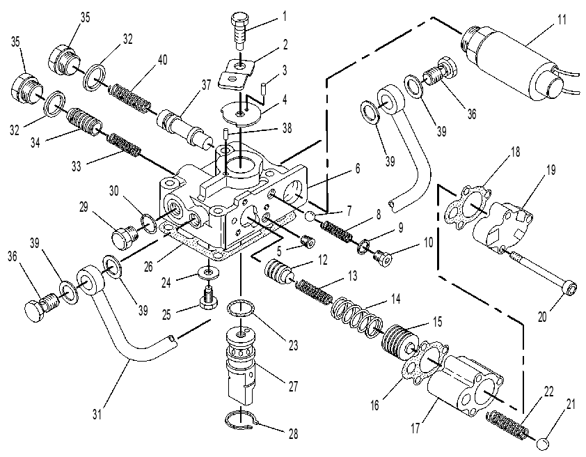VALVE GP-PRESSURE COMPENSATOR 6Y7468 CAT
