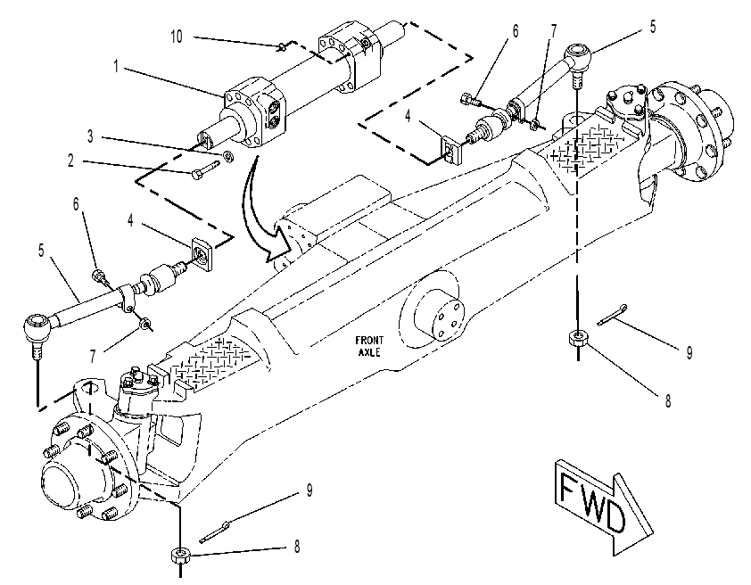STEERING GP-HYDRAULIC 9R2925 CAT