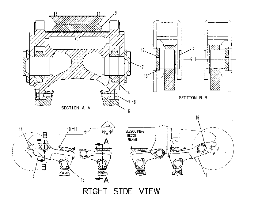 SUSPENSION GP-BOGIE 7T2540 CAT