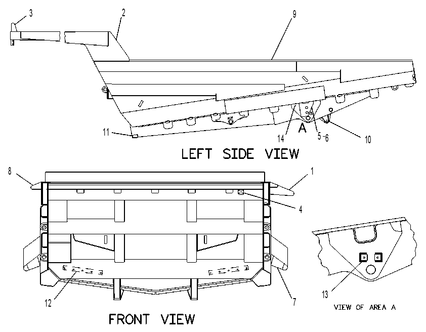 BODY & CANOPY AS 8X8930 CAT