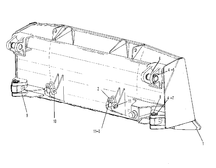 BLADE GP-SEMI-UNIVERSAL 4T8183 CAT