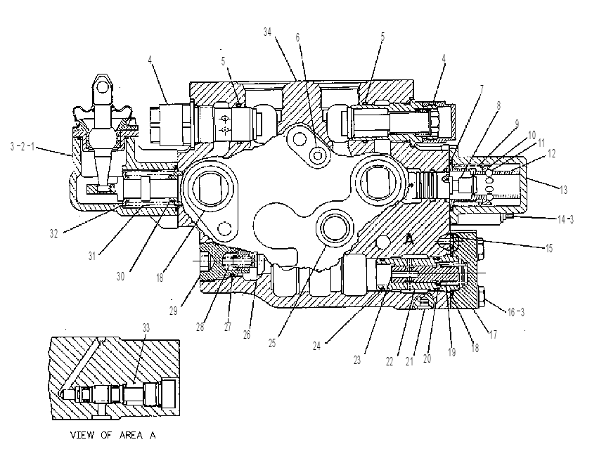 Клапан управляющий 9T0160 CAT