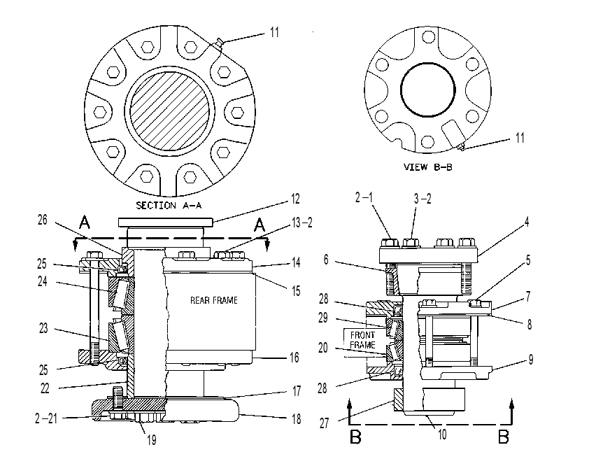 Сцепка шарнирная 8R1341 CAT