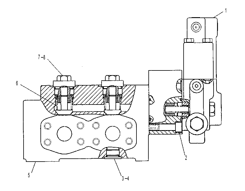 VALVE GP-COMBINER & RELIEF 6E5111 CAT