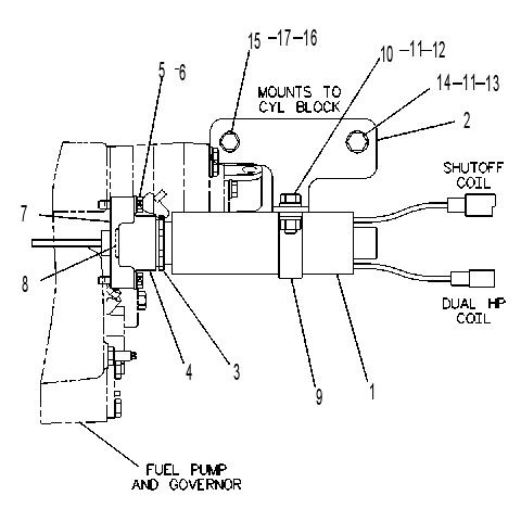 SOLENOID GP-CONTROL 4P8585 CAT