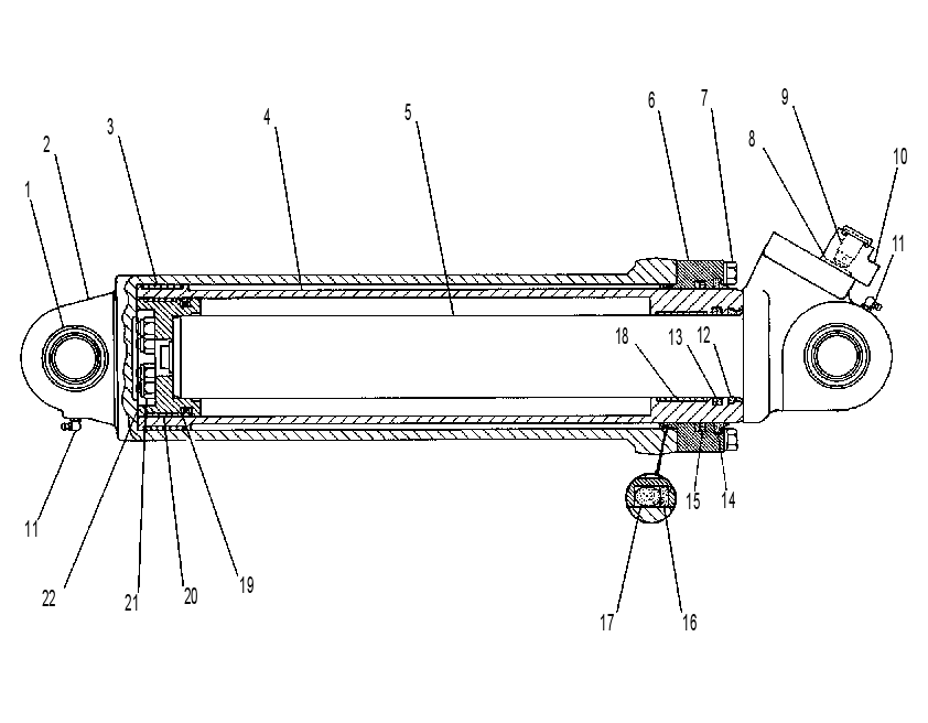 CYLINDER GP-HOIST 9J4149 CAT