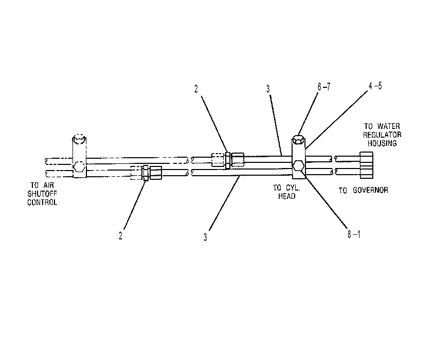LINES GP-SHUTOFF 4W6885 CAT